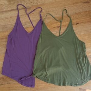 Lululemon yoga silk modal tank top *set of 2*